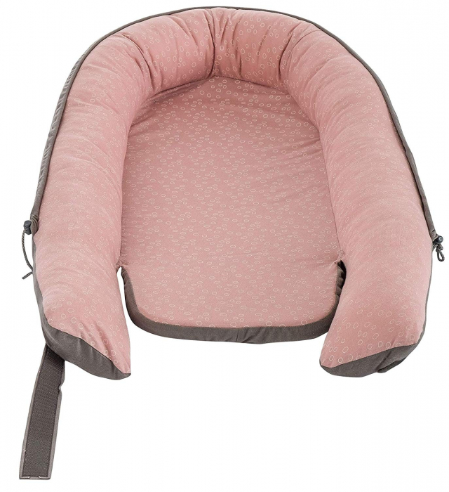Cuib pentru bebelusi Circles Rose 80x40x10 - Traeumeland [5]