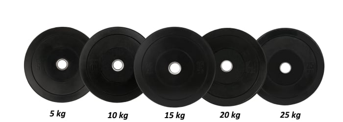 Disc Greutate Cauciuc SPORTMANN - 20 kg / 51 mm [4]