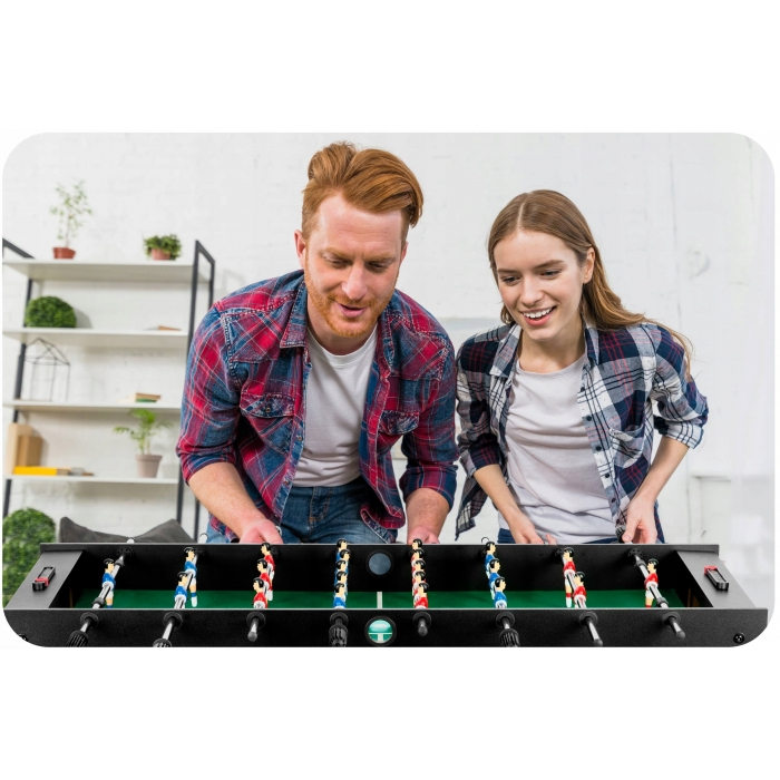 Fotbal de masa, 120 x 60 x 80 cm, Neo-Sport NS-803 - Negru [8]