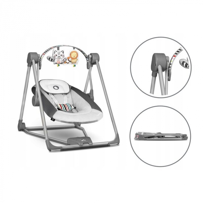 Fotoliu balansoar Lionelo Otto Cozy cu melodii [19]