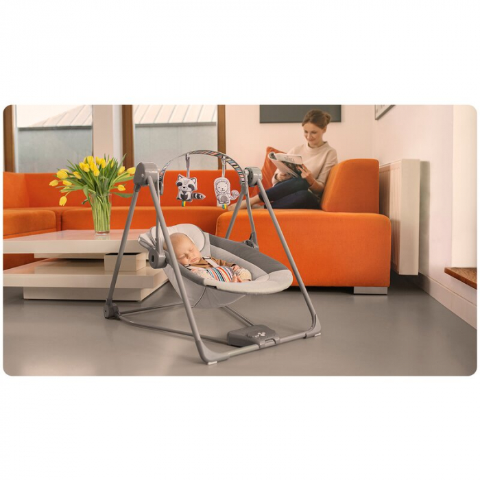 Fotoliu balansoar Lionelo Otto Cozy cu melodii [21]