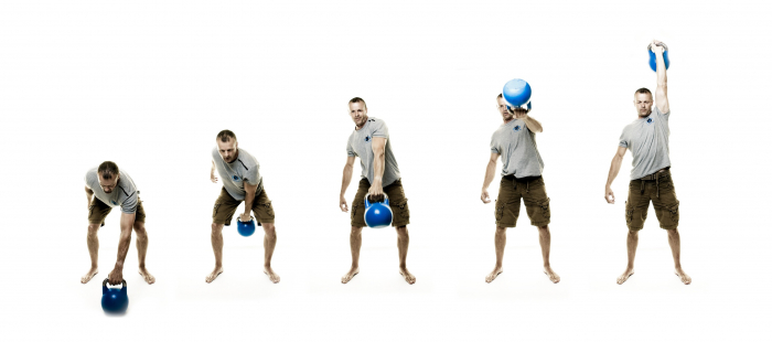 Gantera Kettlebell cauciucata 18 kg Sportmann [4]