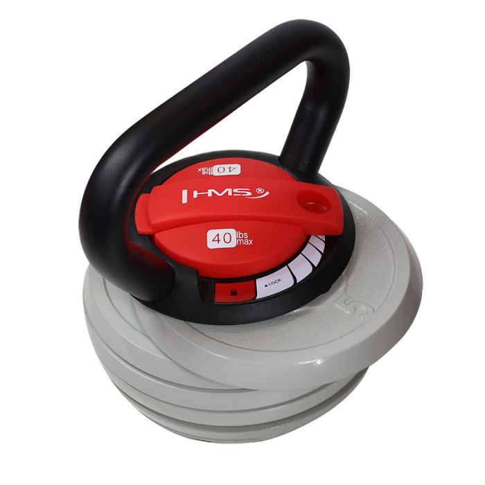 Gantera Kettlebell Reglabila HMS KR40 18kg [2]