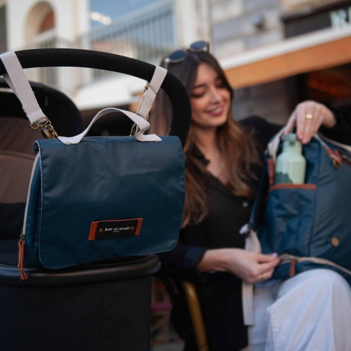 Geanta de infasat Baby On Board Camille Ocean [6]