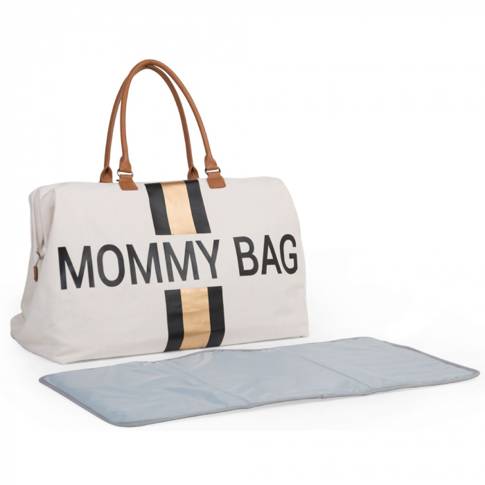 Geanta de infasat Childhome Mommy Bag Ivoire [4]
