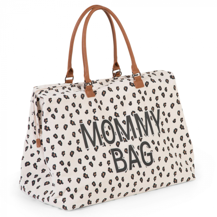 Geanta de infasat Childhome Mommy Bag Leopard [7]