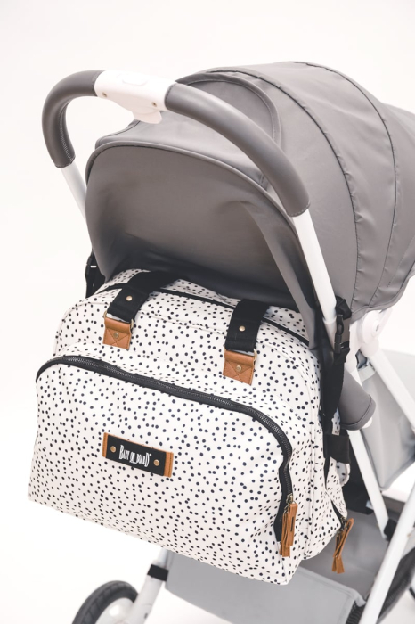 Geanta infasat bebelusi Baby On Board Urban Dots [6]