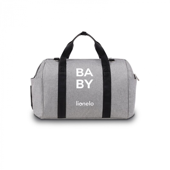 Geanta pentru mamici Ida cu multiple compartimente, Gri - Lionelo [5]