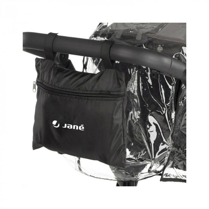 Husa de ploaie pentru carucior sport Jane cu fereastra generoasa Din folie de inalta densitate Transparenta [3]