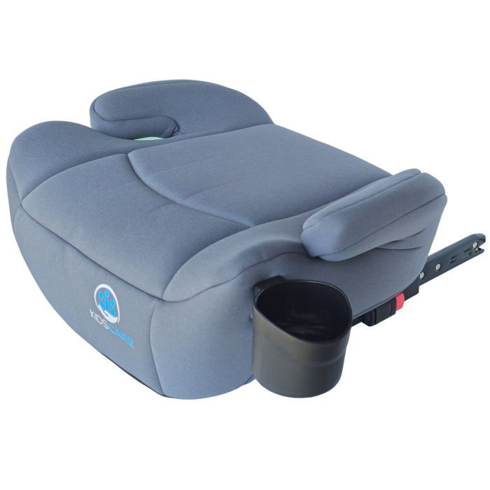 Inaltator auto copii KidsCare FixiGo cu Isofix, 125-150cm, husa lavabila,omologat R129 i-Size [6]