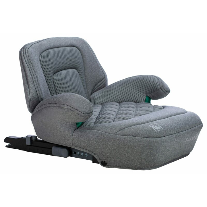 Inaltator auto, FreeOn, Cosmo Plus I-Size, cu isofix, cu spatar inaltat si cotiere, Potrivit pentru copiii intre 125 si 150 cm sau intre 25 si 36 Kg, gri [10]