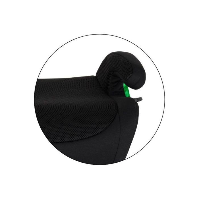 Inaltator auto, Petite&Mars, Optimus Pro, I-size, 125- 150 cm, 22-36 kg, Cu isofix, Forma ergonomica, Husa detasabila, Negru [11]