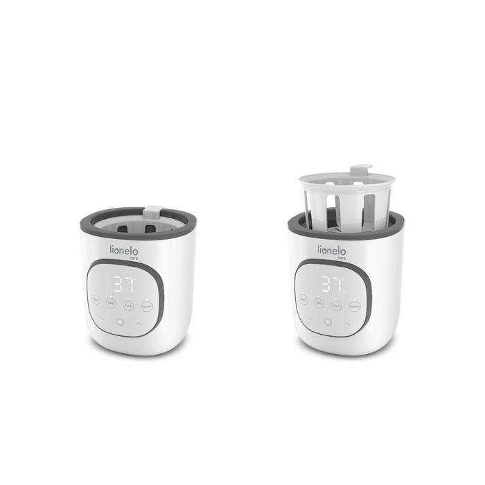 Incalzitor biberoane, Lionelo, ThermUp 2.0, 5 in 1, Sterilizare, Dezghetare, Incalzire rapida, 200 W, Fara BPA, Alb [11]