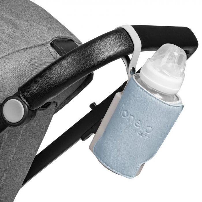 Incalzitor biberoane Lionelo ThermUp Go Plus portabil Albastru deschis [3]