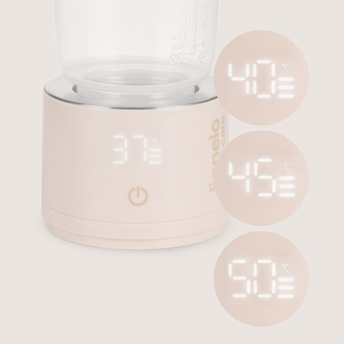 Incalzitor portabil, Lionelo, ThermUp Swift, Portabil, Incalzire in 3 minute, Mentinerea temperaturii, 60 W, USB-C, 4 setari de temperatura: 37-50°C, Recipient 180 ml inclus, Rose Gold [7]