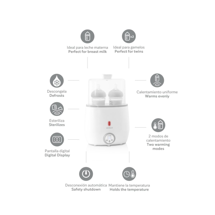 Incalzitor si Sterilizator Casa Miniland Warmy Twin [5]