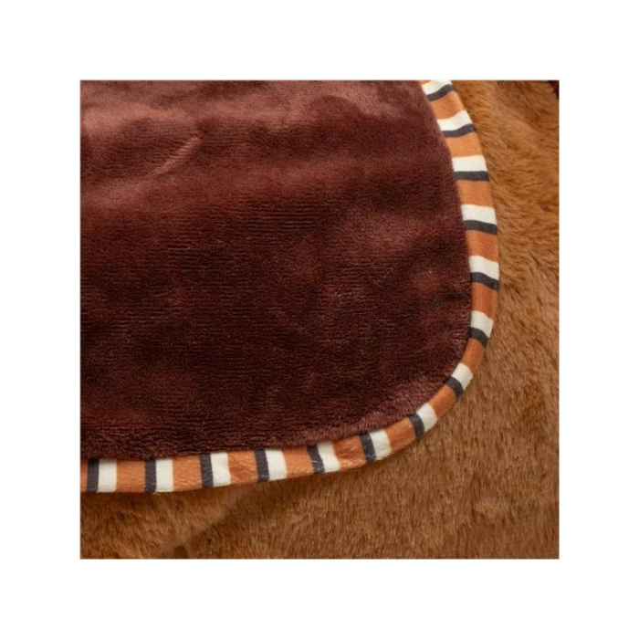 Jucarie gonflabila de plus cu sunete, Baby Mix, In forma de calut, Husa moale detasabila, cu pompa inclusa, Pana la 70 kg, 36 luni+ [7]