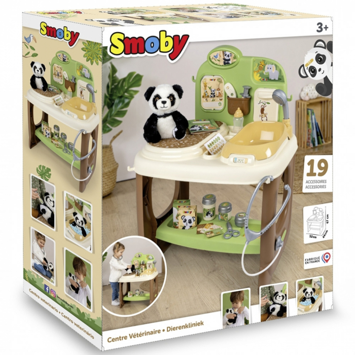 Jucarie Smoby Animal Care Center cu 19 accesorii [8]