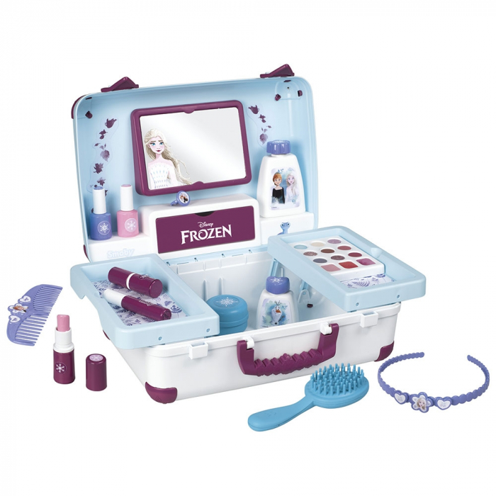 Jucarie Smoby Gentuta cosmetica Frozen Beauty Vanity cu accesorii [1]