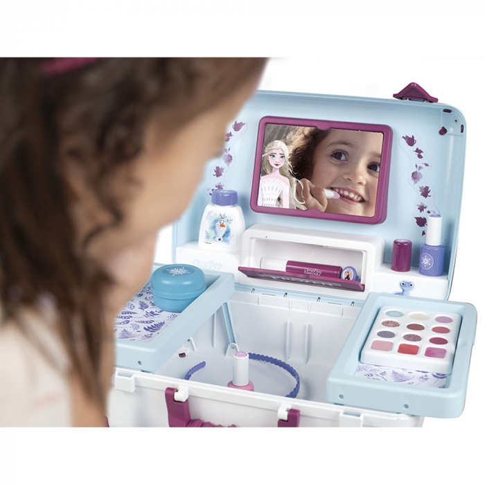Jucarie Smoby Gentuta cosmetica Frozen Beauty Vanity cu accesorii [6]