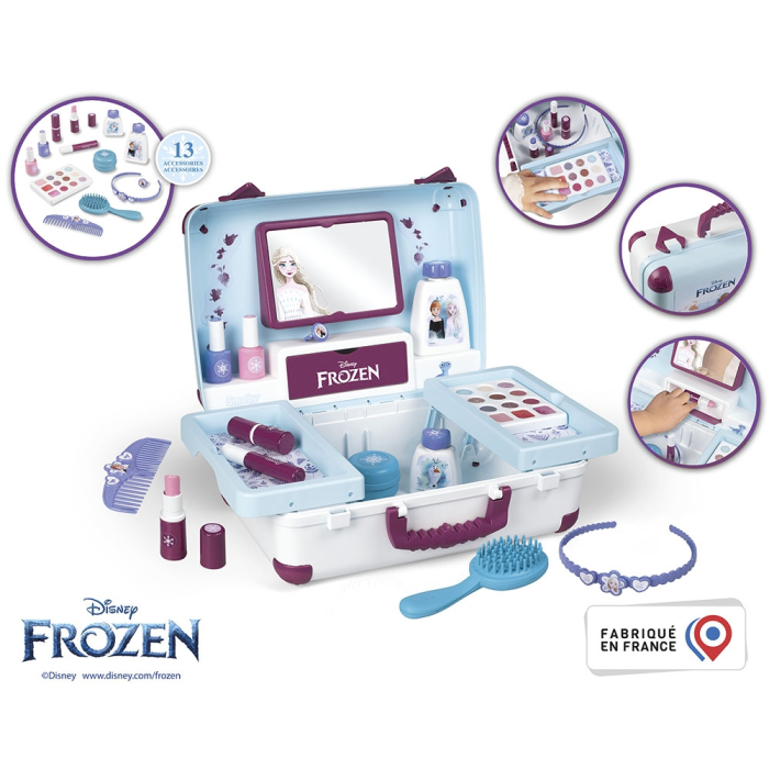 Jucarie Smoby Gentuta cosmetica Frozen Beauty Vanity cu accesorii [2]