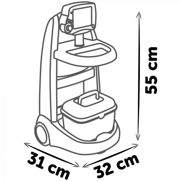 Jucarie Smoby Set doctor cu carucior si accesorii [2]