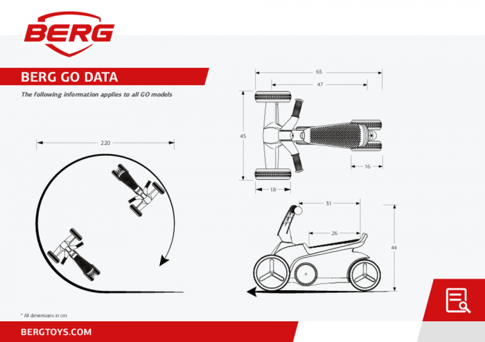 Kart BERG GO T Multicolor [9]