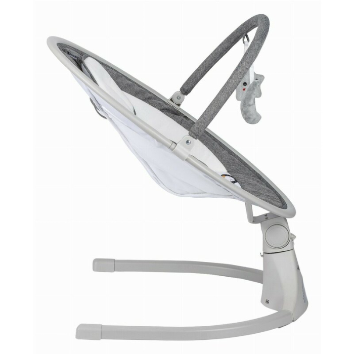 Leagan balansoar, FreeOn, Elite, cu 12 melodii, 5 viteze de balansare si 3 pozitii de reglare a spatarului, Grey [6]