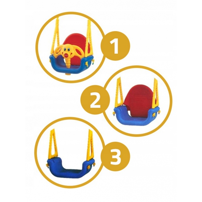 Leagan convertibil 3 in 1 Edu-Play Jumbo 101 [2]