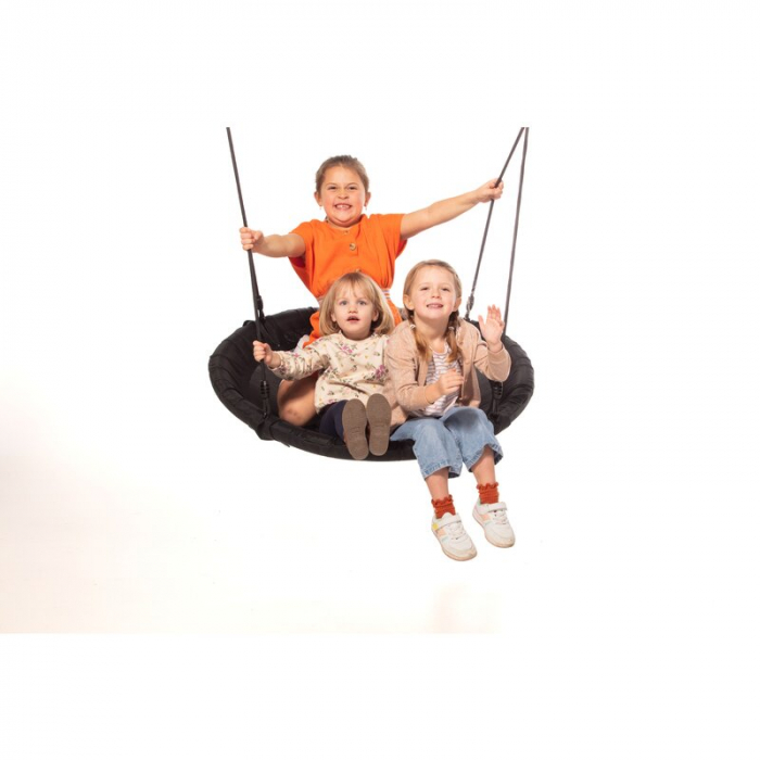 Leagan Dice Tip cuib diametru 100 cm pana la 150 kg Black [5]