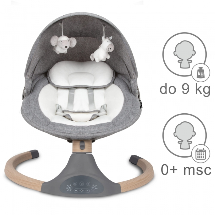 Leagan electric 2 in 1 Kidwell Luxi - Wooden Dark Melange [10]