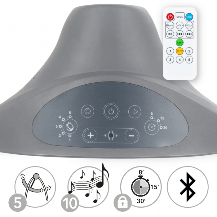 Leagan electric 2 in 1 Kidwell Luxi - Wooden Dark Melange [7]