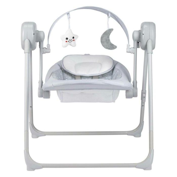 Leagan, FreeON, Snuggy, cu 5 viteze de leganare, 8 melodii, cu jucarii, Pana la 9 kg, Stars [3]