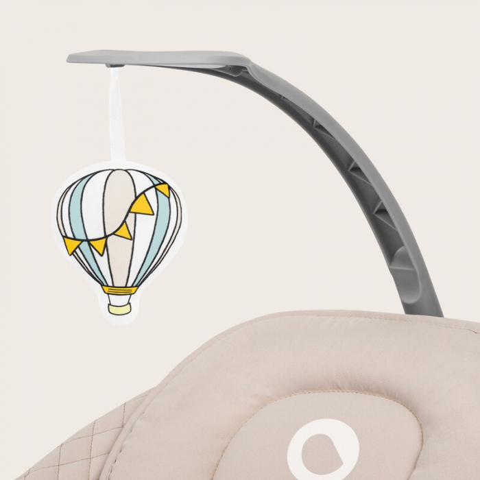 Leagan Lionelo Rio electric cu 3 viteze de leganare, melodii si telecomanda [5]