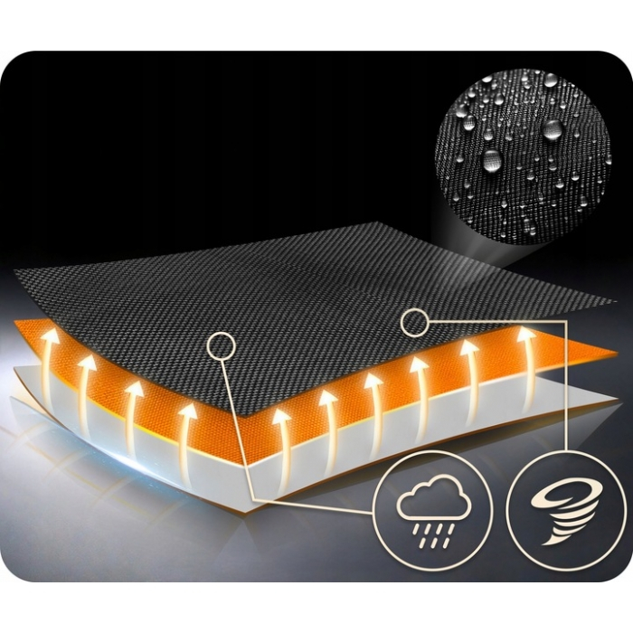 Leagan tip cuib pentru copii XXL, 100 cm, 150 kg, Neo-Sport 1085, Multicolor [4]