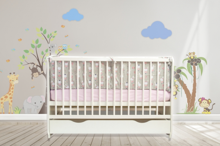Lenjerie MyKids Dancing Bunny 4+1 Piese 120x60 [2]