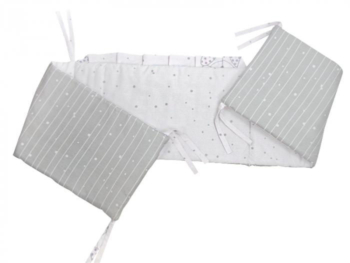 Lenjerie MyKids My Zoo Rosu 4+1 Piese 120x60 cm [4]