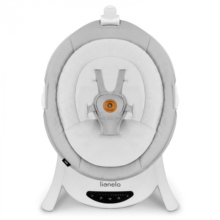 Lionelo - Balansoar multifunctional Bella Electric cu ecran tactil si telecomanda Gri [12]