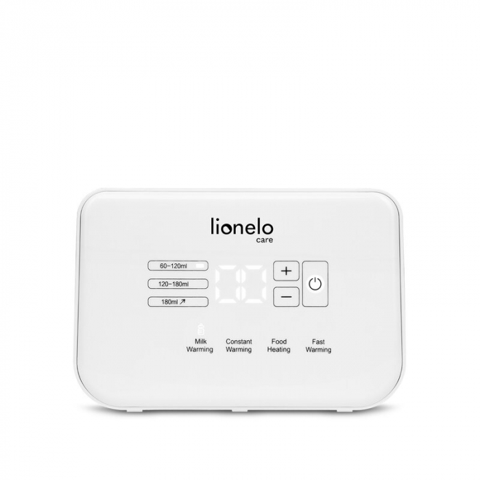 Lionelo - Incalzitor biberoane ThermUp Double, 2 biberoane, 3 - 5 min, Temperatura constanta pana la 24 h, Sterilizare, Dezghetare, Fara BPA, Alb [5]