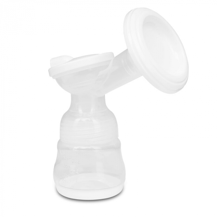 Lionelo - Pompa de san Fidi Go, Functie de masaj, Autonomie pana la 90 min, Afisaj LED, Cu accesorii, Gri Pal [12]