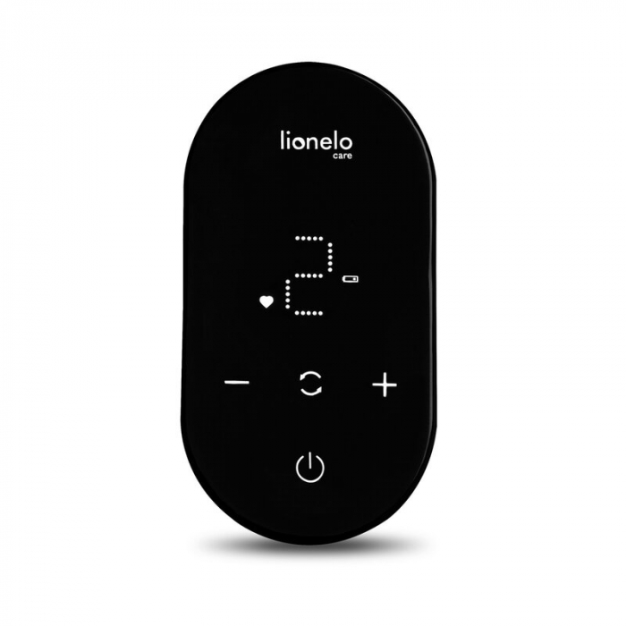 Lionelo - Pompa de san Fidi Go, Functie de masaj, Autonomie pana la 90 min, Afisaj LED, Cu accesorii, Gri Pal [8]