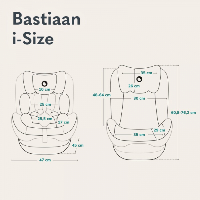 Lionelo - Scaun auto Bastiaan i-Size 4 in 1 0-36 Kg Isofix [29]