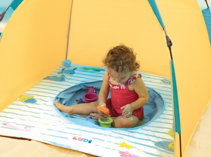 Ludi Cort de plaja UV50 cu minipiscina [4]