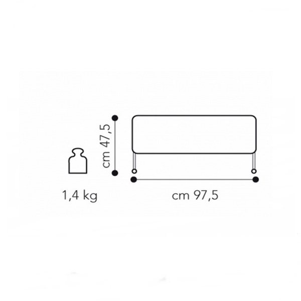 Margine siguranta pat 90 cm - Brevi-311 [3]
