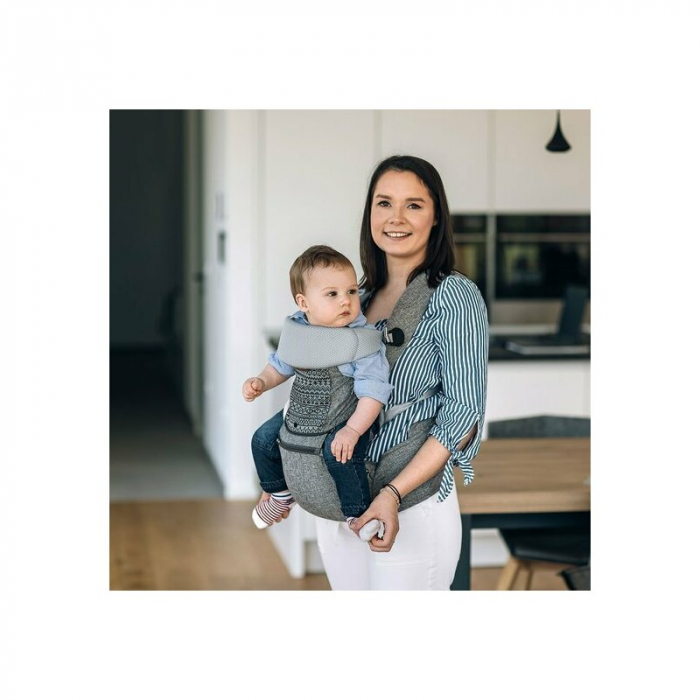 Marsupiu bebe FreeON Travel Mode cu scaunel 8 in 1 [2]