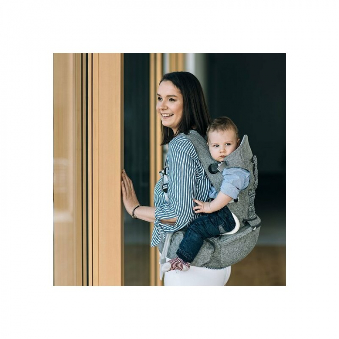 Marsupiu bebe FreeON Travel Mode cu scaunel 8 in 1 [5]