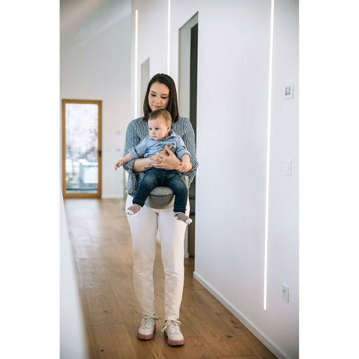 Marsupiu bebe FreeON Travel Mode cu scaunel 8 in 1 [7]