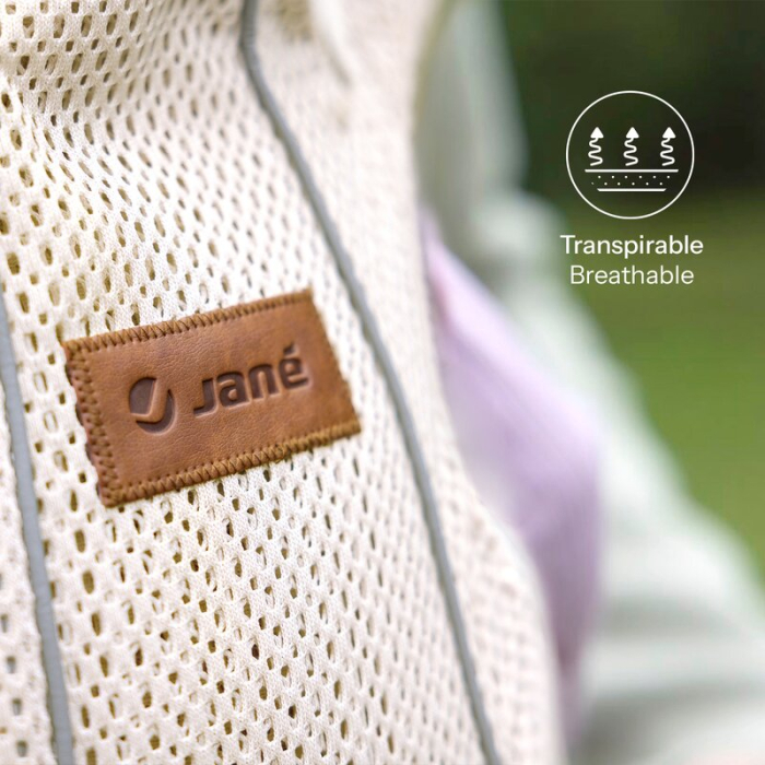Marsupiu bebe, Jane, Dual Air, Ergonomic, De la nastere pana la 15 Kg, Conform cu EN 13209-2: 2015, Sand [3]