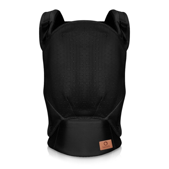 Marsupiu ergonomic, Lionelo, Margareet Air, 3 pozitii de purtare, 4 luni+, Pana la 20 Kg, Material respirabil 3D Air Mesh, Catarama dubla de siguranta, Negru [7]