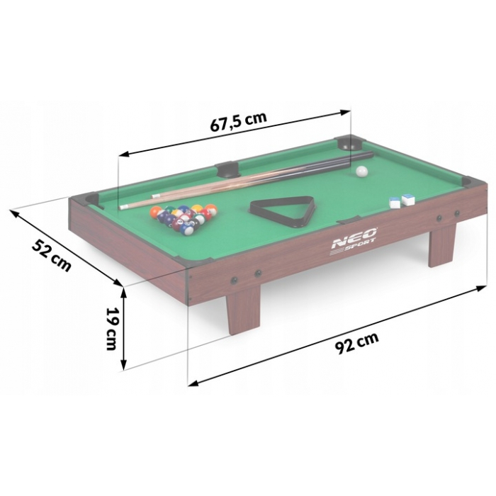 Masa de biliard 92 x 52 x 19 cm Neo-Sport NS-806 [7]